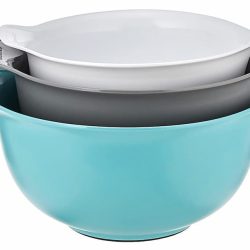 KitchenAid Universal Nesting Plastic Mixing Bowls, Set Of 3